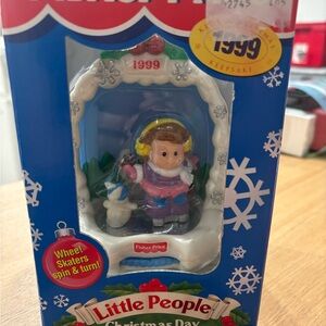 Fisher-Price Little People Christmas Day Toy - Keepsake Ornament 1999